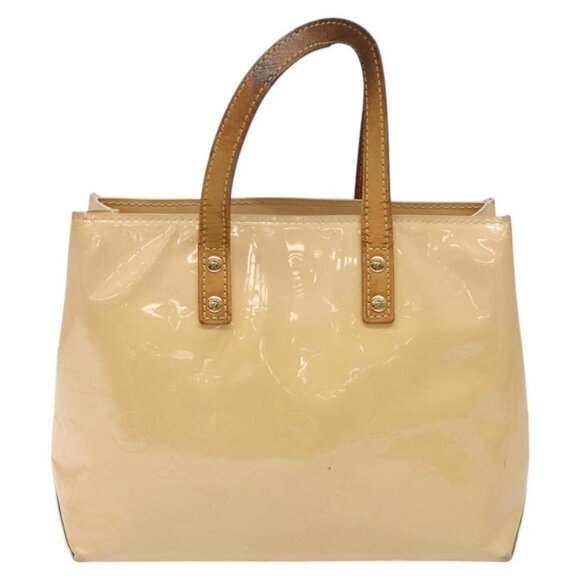 LOUIS VUITTON Monogram Vernis Reade PM Bag Marshmallow Pink M91306 Auth KD181 - Picture 2 of 16